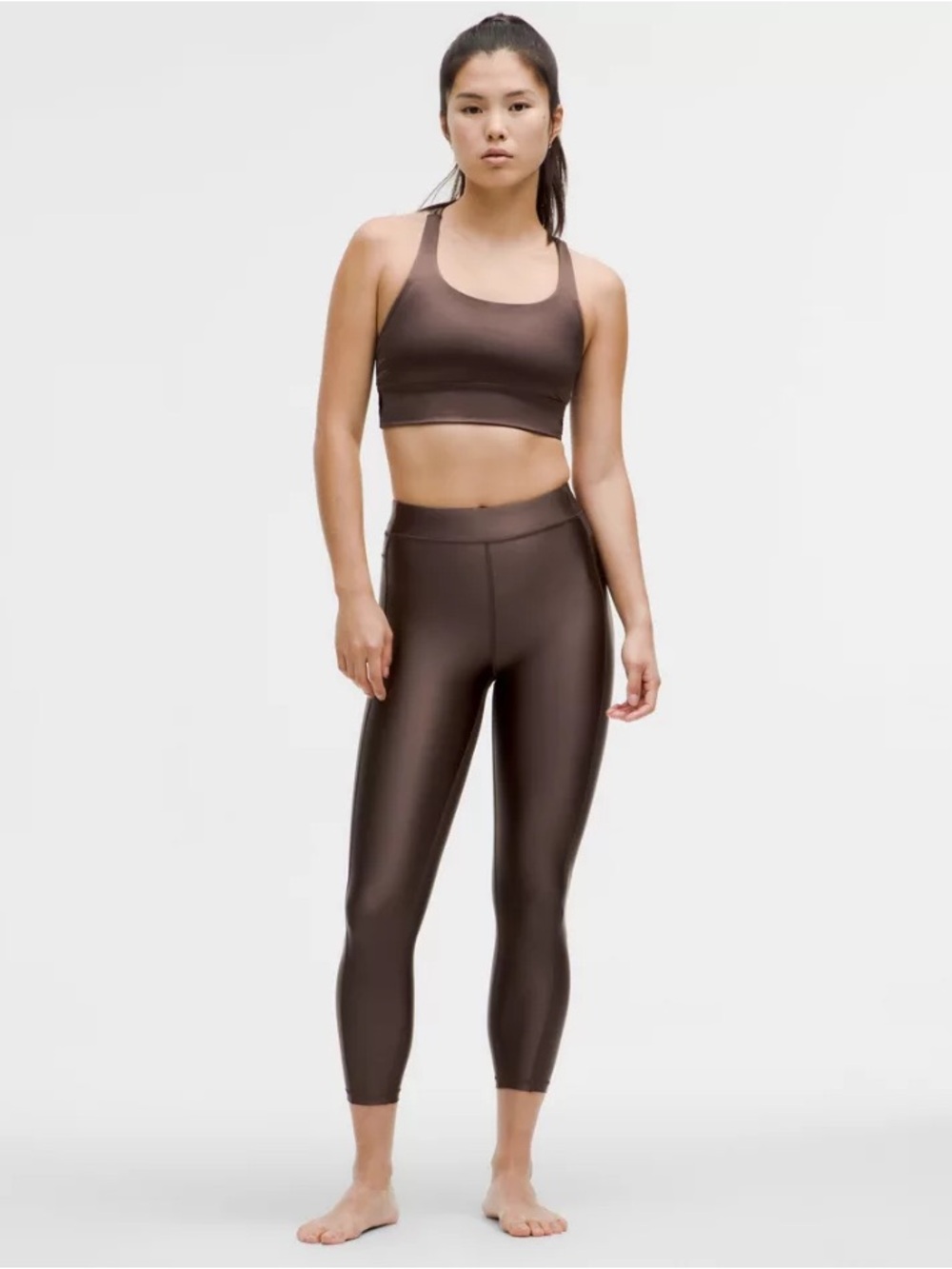 Lululemon Satin Shine High-Rise Tight 25" - Like New